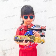 Trailer Truck Toy Vehicle Toys Lorry Lori Mainan Long Box Truck Cargo