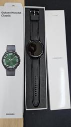 全網最殺！SAMSUNG Galaxy Watch6 Classic 47MM 黑 9成99新 藍牙版本