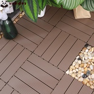 WONDER Flooring Tiles, 30x30cm Artificial Garden Flooring Sheets, Outdoor Waterproof PVC Corrosion R