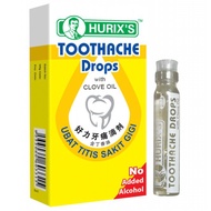 HURIX'S TOOTHACHE DROPS WITH CLOVE OIL UBAT TITIS SAKIT GIGI 2ML