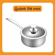 High quality 316 stainless steel bowl with handle