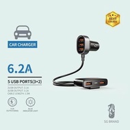 JOYROOM JR-CL03 6.2A 五口智慧車用充電器 sysckp 2530 JOYROOM JR-CL03 6.2A Multi 5 Ports USB Smart Car Charger 