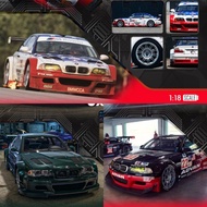 Tpc DCM 1: 18 BMW BMW M3 GTR E46 Advan ALMS Full Open Alloy Car Model