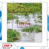 Jaring ikan / jaring anco / jaring seser ikan benang nilon / seser ikan ukuran jumbo / seser ikan