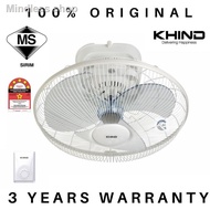 ∈●☌[NEW ARRIVAL] KHIND AUTO FAN 16” (AF1601) / UMS (360 DEGREE) KIPAS SILING 16”/18”