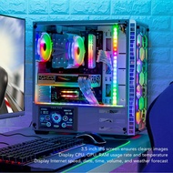 supergoodsales AIDA64 3.5-inch Computer Temp Monitor - USB Mini Screen  CPU/RAM Data ARGB Case Secon