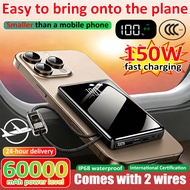 【60000mAh capacity】3c powerbank Bidirectional fast charging power bank wireless powerbank powerbank 