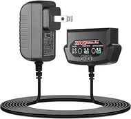 AVID POWER 20V Max Lithium Ion Battery Charger, Only Compatible with Avid Power 20V 1.5/2.0Ah Batter