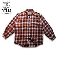 Kemeja Flanel CAPTAIN SANTA Japan Size L fit XL