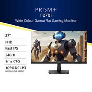 PRISM+ F270i | 27" Fast IPS 240Hz 1ms GTG Gaming Monitor [1920 x 1080]
