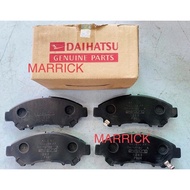 Perodua Aruz brake pad front Genuine Daihatsu