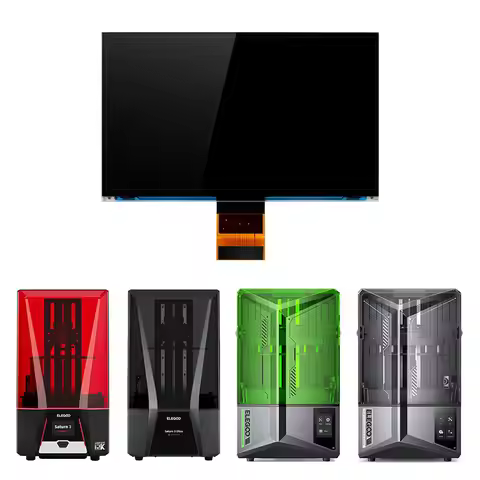 Elegoo Saturn 3 / 3 ultra 10.1 inch 12K Saturn 4 / 4 ultra Monochrome Original LCD Screen Replacemen