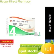 Happy Health Station BD Ultra Fine Pro Insulin Needle 0.23mm 32G x 4mm (100s)