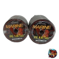 PRO FISHING NEW MODEL MARINE V2 8X PE BRAID LINE 100M