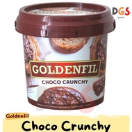 Goldenfil Choco Crunchy - Goldenfil Selai Rasa Coklat Crunchy - 1 Kg