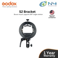 Godox S2 Bowens Mount Flash S-type Holder Bracket for Godox V1 V860II AD200 AD400PRO Speedlite Flash