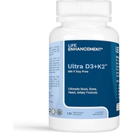 Vitamin D3 K2-2000 IU D3 with MK-7 (Soy-Free) - Bone Strength and Immune Support - 120 Vegetarian Ca