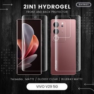 LAYAR Hydrogel Vivo V29 5g V29e V29Pro Clear Screen Protector Matte Anti Spy Anti Blue