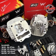 Cylinder Head 4 Valve With Size Accessories 18/21 19/22 21/24 22/25 WAVE125 (All Model)WAVE125/R/S/I /MSX/WAVE125-I NEW