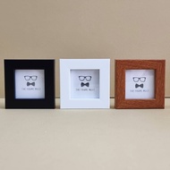 Photo Frame Mini 2x2 3x3 With Glass Single Door And Double Hinge
