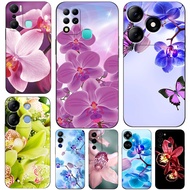 Case For TECNO POVA NEO 2 NEO 5G LE6J 4 PRO LG8N Phone Cover Beautiful orchids flower