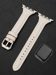 Correa de reloj compatible con Apple Watch PU unicolor