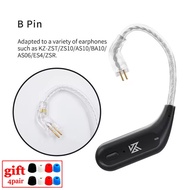 KZ AZ09 Bluetooth 5.2 Wireless Upgrade Cable HIFI Wireless Ear Hook With Charging Case For KZ TRN CC