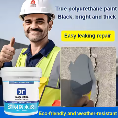 【Roof Crack Waterproof Coating】Leak Repair Sealant - High-Elasticity Waterproof Paint for Roof Crack
