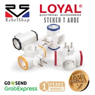 Loyal 3-Pin Grounding Plug - LY-912 / LY912