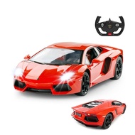 RC Lamborghini Toy Car, 1:14 Lamborghini Aventador LP700-4 Remote Control Car, Working Lights - Oran