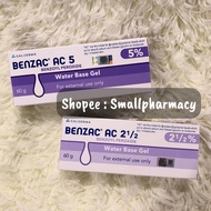 Benzac AC Gel 2.5% or 5% 60g