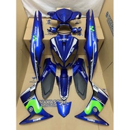 YAMAHA NOUVO LC Cover Set NKS 2021 MOVISTAR BLUE STICKER TANAM NOUVO LC BODY COVER SET