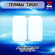 ZhaffCustom Akrilik Transparant Bening/Transparan TRML T200