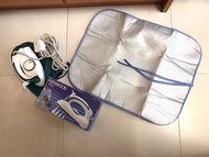 迷你蒸氣電熨斗連熨斗墊  1+1  Mini electric steam iron with ironing pad
