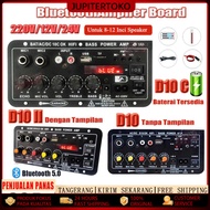 2000W Super Bass Bluetooth Amplifier 12V/24V/220V Bluetooth Speaker Module Power Amplifier