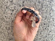 Angel's tears-天然黃玉髓貓貓 露娜編織回回設計手繩