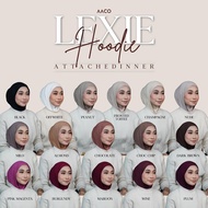 AACO SELENDANG HOODIE LEXIE ATTACHED INNER COTTON JERSEY IRONLESS