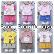 Ready Stock 🇲🇾 1-5Y Baby Kids Clothes Set (1 Baju + 1 Seluar ) Boy Girl [PART 3]