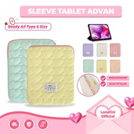 Bag Puffy Love Case Advan Tab Sketsa 3 2 1 A10 A8 Xtab VX W80 W90 W100 Tab 8001 Tab 8002 Tab 8 Tab 8