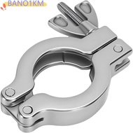 BANO1KM 4PCS Vacuum Clamp, Centering O-Ring 304 Stainless Steel+Fluororubber Wing Nut Clamp, Wing Nu