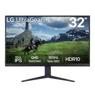 MONITOR (จอมอนิเตอร์) LG 32GS85Q-B.ATM 32 INCH IPS 180Hz Black