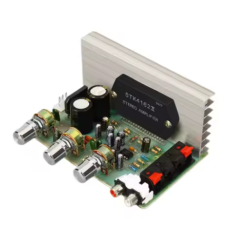 Audio Module 50W+50W STK4132 Amplifier Board DX-0408 2.0 Channel Double High-Power DIY Amplifier Boa