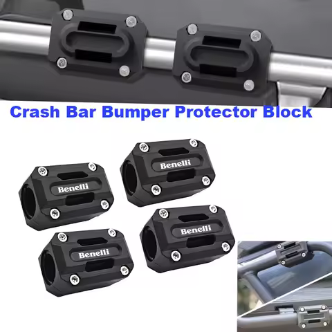 For Benelli TRK502 TRK502X TRK 702 Crash Bar Bumper Protector Block Motorcycle Engine Guard Protecto