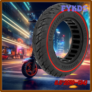 FYKDS 8.5*2(50-134) explosion-proof non-inflatable solid tire with red line for VSETT 9&amp;9 + / ZERO 9 / Inokim Light 2 electric scooter DFHDS