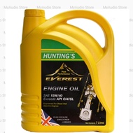 HUNTING'S ENGINE OIL EXCEEDS 15W/40 API C14/SL-4,7,ENGINE OIL SAE 15W /40 API C1-4-18 &amp; 20W/50 API SJ/CF-18 LITER