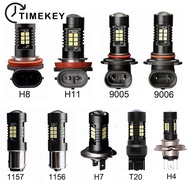 TKEY 1Pc H7 H8 H11 9005 9006 1156 BA15S 1157 BAY15D T20 7443 LED Bulb Car Fog Light Lamp Auto Tail D