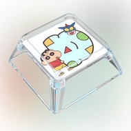 Keycap Crayon Shin-Chan Single Transparent Personalized Jelly Customized Light Translucent Customize