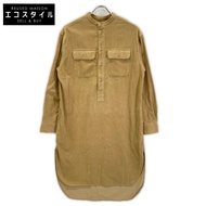 Polo Ralph Lauren 米色燈芯絨襯衫裙，2 碼 [二手]