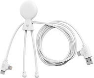 Xoopar - 3-in-1 Multi USB Cable USB-C USB Lightning - Mr Bio Lang 1m Recycled Plastic GRS - Fast Cha