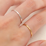 American 14K Gold Injection Gold 14/20GF Ring Female Faceted Ring Ring Ring DIY Jewelry Accessories